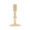 Narrow Bubble Glass Taper Candle Holder by Ashland®